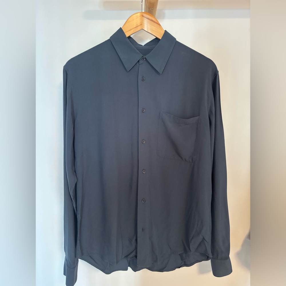 Men’s Blue Shirt from French brand Sandro